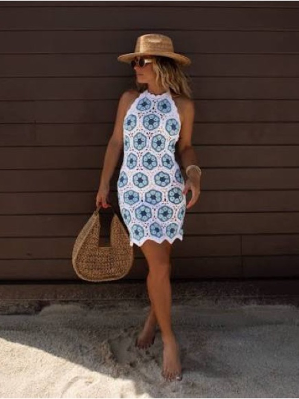 Show Me Your MuMu Happy Halter Mini Dress - Picture 2 of 4